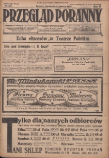 Przegląd Poranny: pismo niezależne i bezpartyjne 1926.06.06 R.6 Nr124