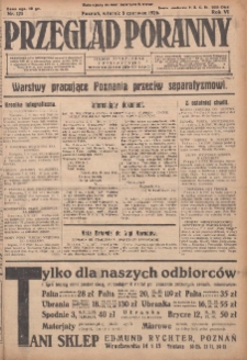 Przegląd Poranny: pismo niezależne i bezpartyjne 1926.06.08 R.6 Nr125