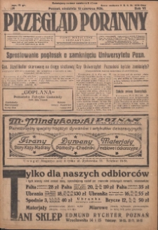 Przegląd Poranny: pismo niezależne i bezpartyjne 1926.06.13 R.6 Nr130