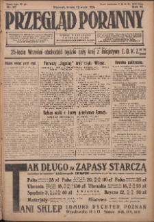 Przegląd Poranny: pismo niezależne i bezpartyjne 1926.05.12 R.6 Nr107