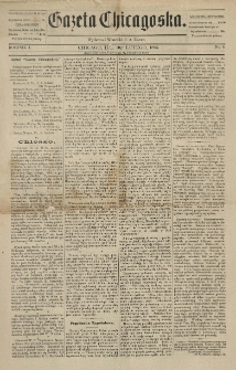 Gazeta Chicagowska. 1885.02.10 R.1 No.9