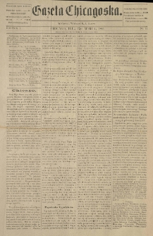 Gazeta Chicagowska. 1885.03.17 R.1 No.14