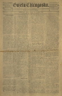 Gazeta Chicagowska. 1885.05.12 R.1 No.22