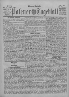 Posener Tageblatt 1896.10.16 Jg.35 Nr487