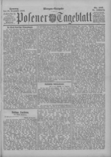 Posener Tageblatt 1896.12.20 Jg.35 Nr597