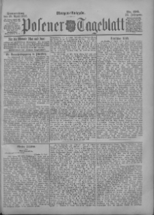 Posener Tageblatt 1897.04.29 Jg.36 Nr196