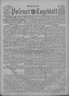 Posener Tageblatt 1897.04.30 Jg.36 Nr198