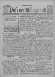 Posener Tageblatt 1897.06.30 Jg.36 Nr298