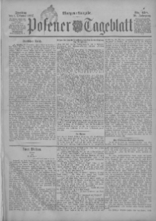 Posener Tageblatt 1897.10.01 Jg.36 Nr458