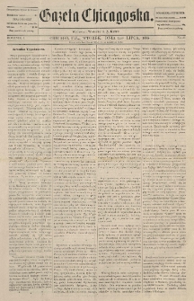 Gazeta Chicagowska. 1885.07.14 R.1 No.31