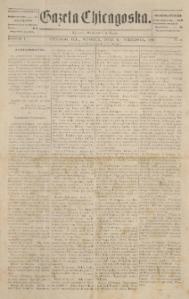 Gazeta Chicagowska. 1885.09.01 R.1 No.38