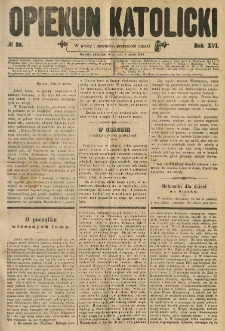 Opiekun Katolicki. 1889.03.09 R.16 nr20