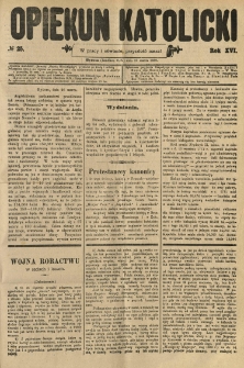 Opiekun Katolicki. 1889.03.27 R.16 nr25