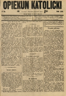 Opiekun Katolicki. 1889.05.11 R.16 nr32