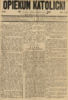 Opiekun Katolicki. 1889.06.15 R.16 nr37