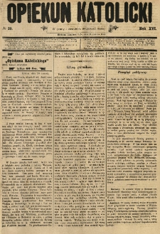 Opiekun Katolicki. 1889.06.29 R.16 nr39