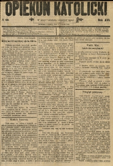 Opiekun Katolicki. 1889.11.23 R.16 nr60