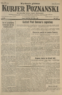 Kurier Poznański 1932.12.30 R.27 nr 596