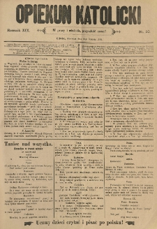 Opiekun Katolicki. 1892.12.10 R.19 nr50