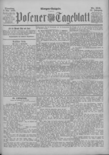 Posener Tageblatt 1899.05.02 Jg.38 Nr203
