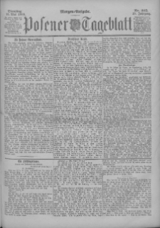 Posener Tageblatt 1899.05.16 Jg.38 Nr225