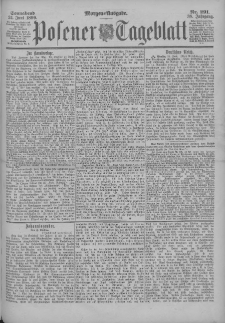 Posener Tageblatt 1899.06.24 Jg.38 Nr291
