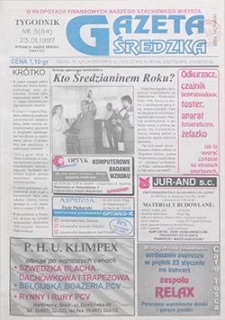 Gazeta Średzka 1997.01.23 Nr3(84)