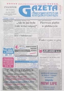 Gazeta Średzka 1997.02.06 Nr5(86)