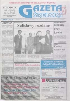 Gazeta Średzka 1997.04.17 Nr15(96)