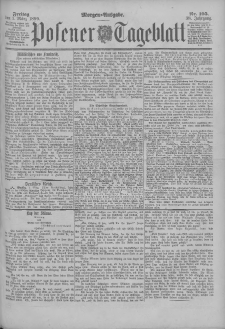 Posener Tageblatt 1899.03.03 Jg.38 Nr105
