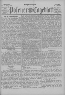 Posener Tageblatt 1899.03.29 Jg.38 Nr149