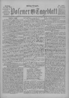 Posener Tageblatt 1899.06.30 Jg.38 Nr302