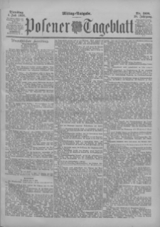 Posener Tageblatt 1899.07.04 Jg.38 Nr308