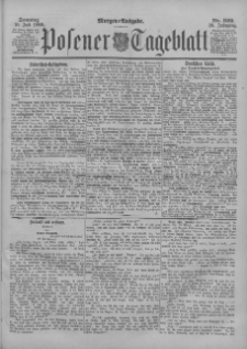 Posener Tageblatt 1899.07.16 Jg.38 Nr329