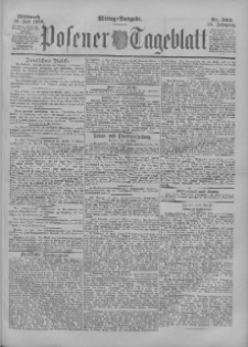 Posener Tageblatt 1899.07.19 Jg.38 Nr334