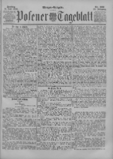 Posener Tageblatt 1899.07.21 Jg.38 Nr337