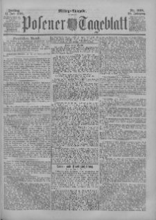 Posener Tageblatt 1899.07.21 Jg.38 Nr338