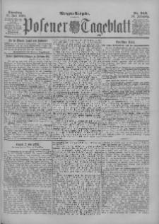 Posener Tageblatt 1899.07.25 Jg.38 Nr343