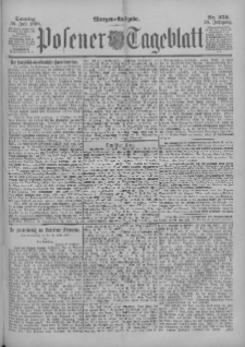 Posener Tageblatt 1899.07.30 Jg.38 Nr353