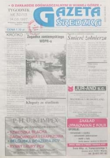 Gazeta Średzka 1997.08.14 Nr32(113)