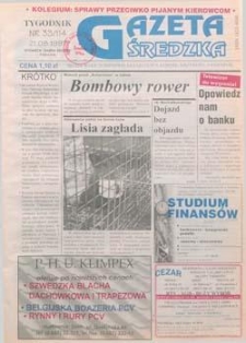 Gazeta Średzka 1997.08.21 Nr33(114)