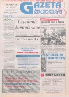 Gazeta Średzka 1997.08.28 Nr34(115)