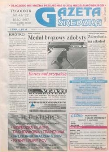 Gazeta Średzka 1997.10.16 Nr41(122)