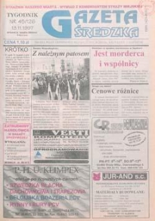 Gazeta Średzka 1997.11.13 Nr45(126)