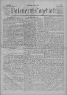 Posener Tageblatt 1899.09.29 Jg.38 Nr459