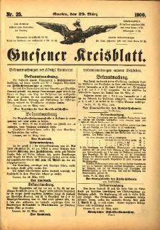 Gnesener Kreisblatt 1900.03.29 Nr25