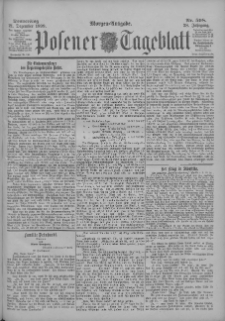Posener Tageblatt 1899.12.21 Jg.38 Nr598