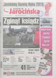 Gazeta Jarocińska 2016.03.15 Nr11(1327)