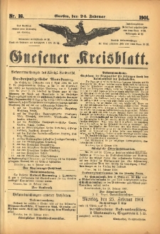 Gnesener Kreisblatt 1901.02.24 Nr16