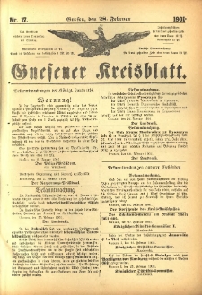Gnesener Kreisblatt 1901.02.28 Nr17